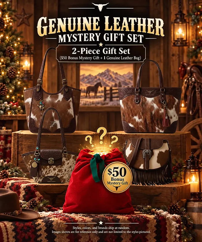 Christmas Genuine Leather Mystery Gift Set – Premium Holiday Edit (Preorder)
