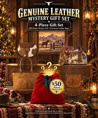 Christmas Genuine Leather Mystery Gift Set – Premium Holiday Edit (Preorder)