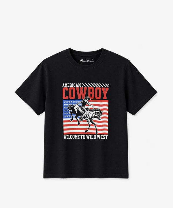 Montana West 250th Patriotic Unisex American Flag Tee