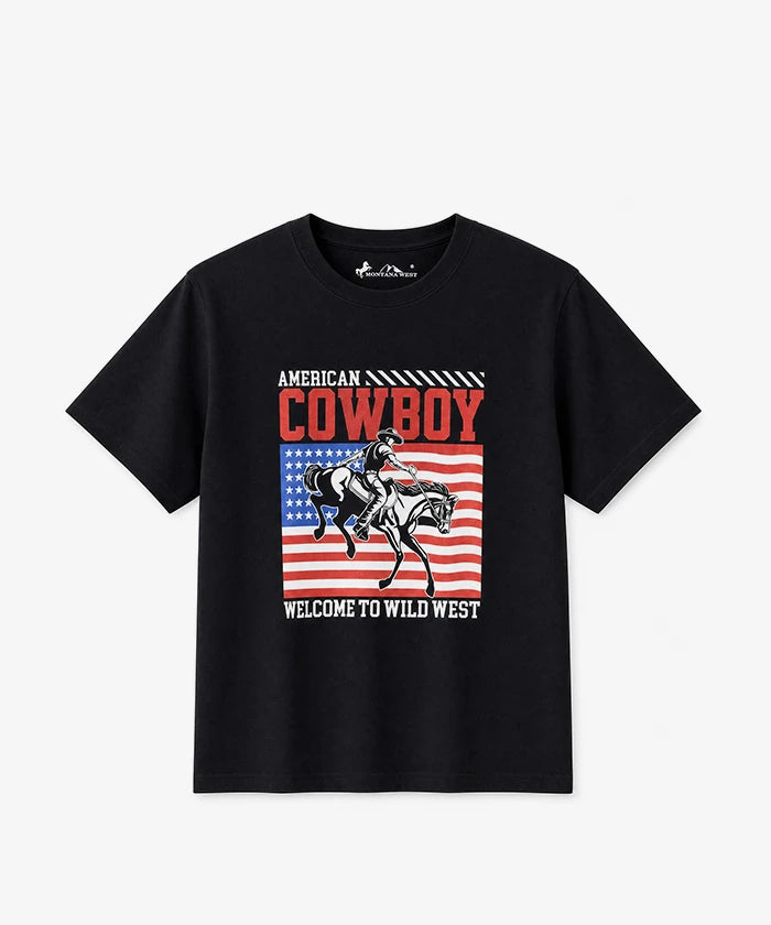 Montana West 250th Patriotic Unisex American Flag Tee