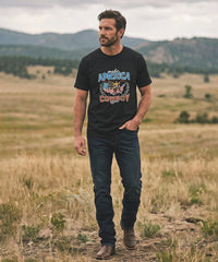 Montana West 250th Patriotic Unisex American Flag Tee