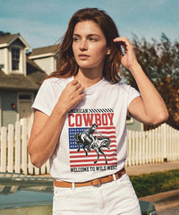 Montana West 250th Patriotic Unisex American Flag Tee