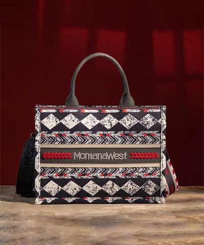 Montana West Boho Ethnic Print Concealed Carry Crossbody - Montana West World