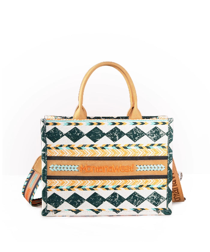 Montana West Boho Ethnic Print Concealed Carry Crossbody - Montana West World