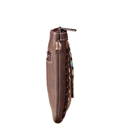 Montana West Tooled Whipstitch Wristlet - Montana West World