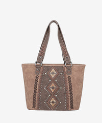 Montana West Aztec Embossed Concealed Carry Tote Bag - Montana West World