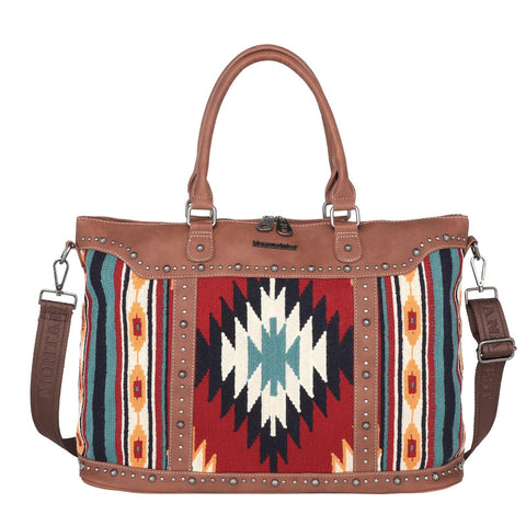 Montana West Aztec Tapestry Collection Weekender Bag Collection - Montana West World