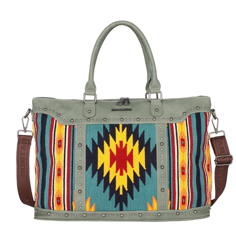 Montana West Aztec Tapestry Collection Weekender Bag Collection - Montana West World