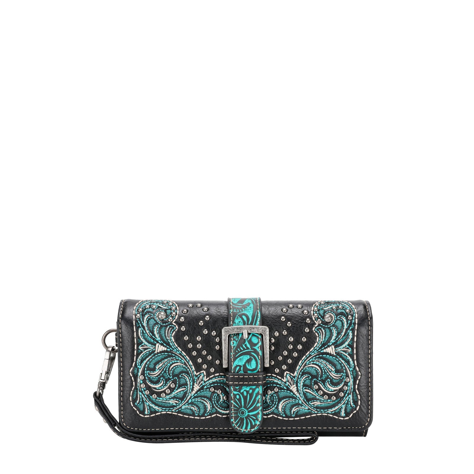 MW1143-W018 Montana West Cut-Out/Buckle Collection Wallet - Montana West World