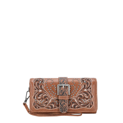 MW1143-W018 Montana West Cut-Out/Buckle Collection Wallet - Montana West World