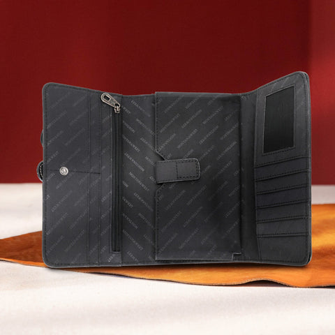 MW1143-W018 Montana West Cut-Out/Buckle Collection Wallet - Montana West World