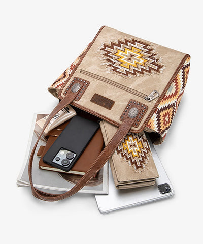 Montana_West_Embroidered_Aztec_Denim_Tote_Tan