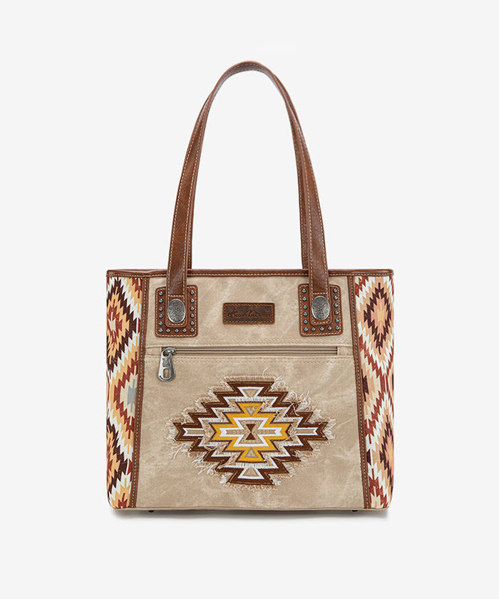 Montana_West_Aztec_Denim_Concealed_Carry_Tote_Tan