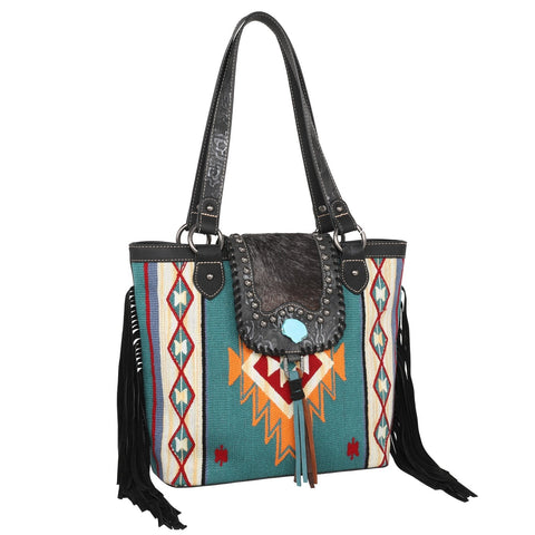 Montana West Hair-On Cowhide Aztec Tapestry Concealed Carry Collection - Montana West World