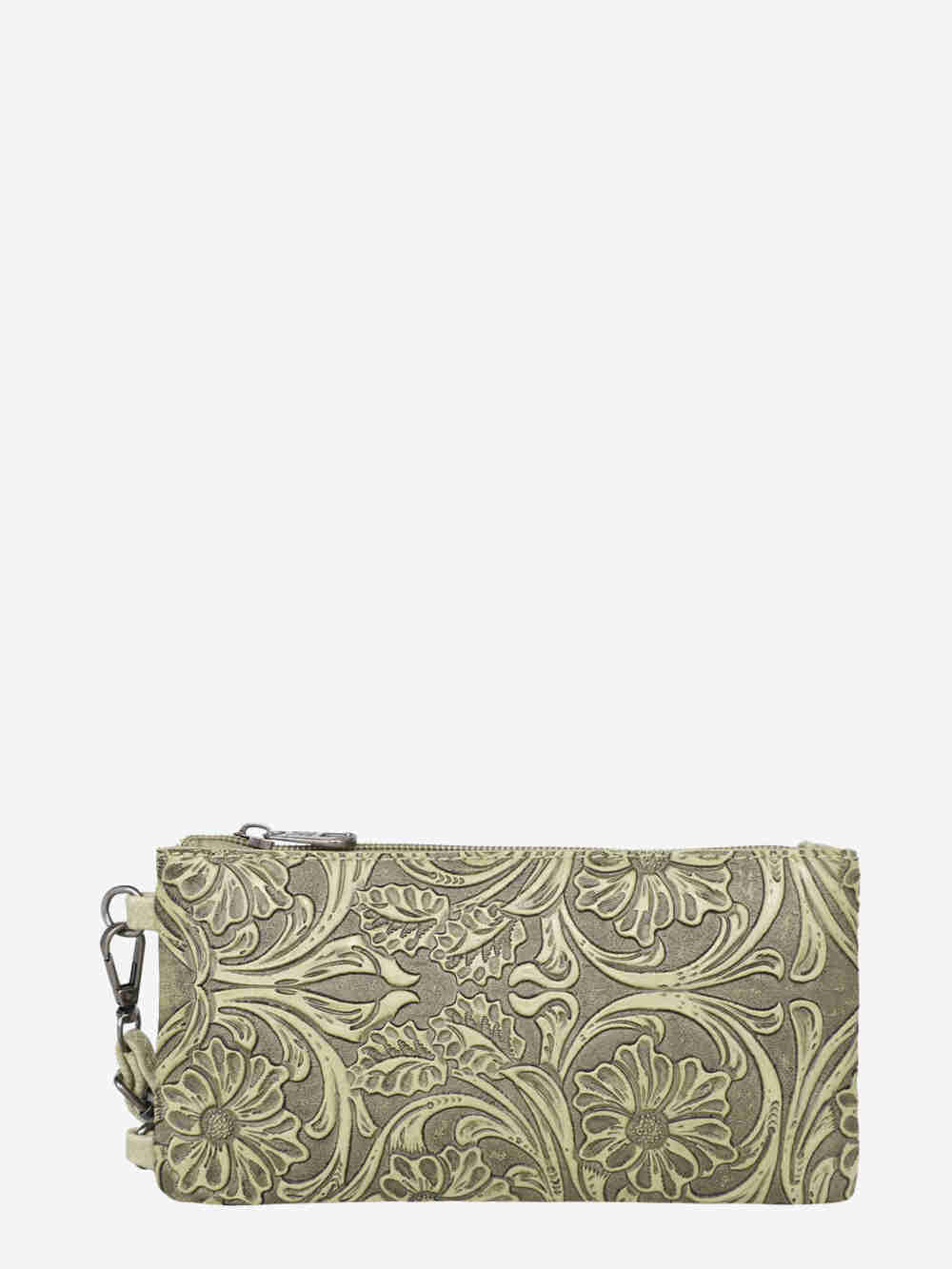 Montana West Floral Embossed Crossbody Phone Wristlet - Montana West World