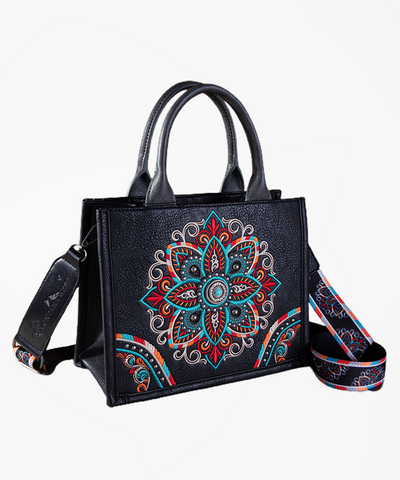 Montana West Floral Embroidered Tote Bag - Montana West World