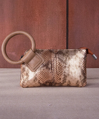 Montana West Snake-Skin Wristlet