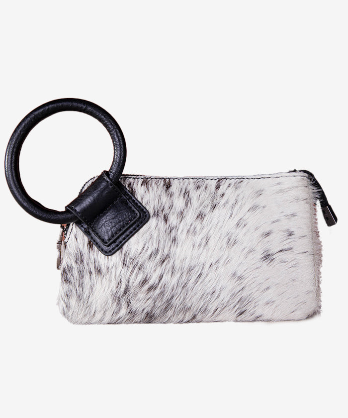 Montana West Hair-On Cowhide Wristlet - Montana West World