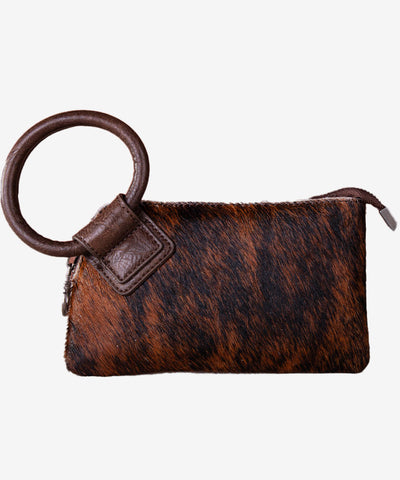 Montana West Hair-On Cowhide Wristlet - Montana West World