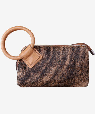 Montana West Hair-On Cowhide Wristlet - Montana West World