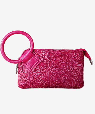 Montana West Floral Tooled Wristlet - Montana West World