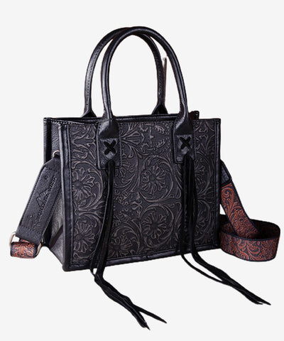 Montana West Fringe Tooled Tote Bag - Montana West World