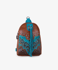 Montana West Embroidered Whipstitch Sling Bag
