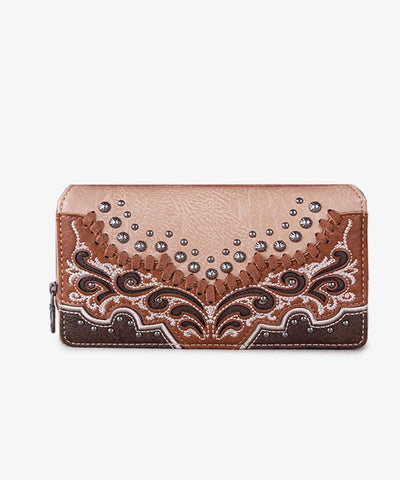 Montana West Embroidered Wallet - Montana West World