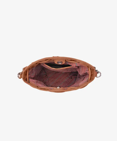 Montana West Cowhide Tooled Bucket Bag - Montana West World