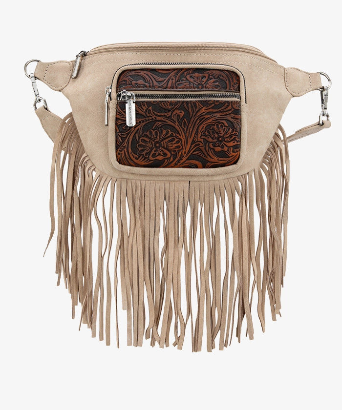 Montana West Fringe Belt Bag - Montana West World