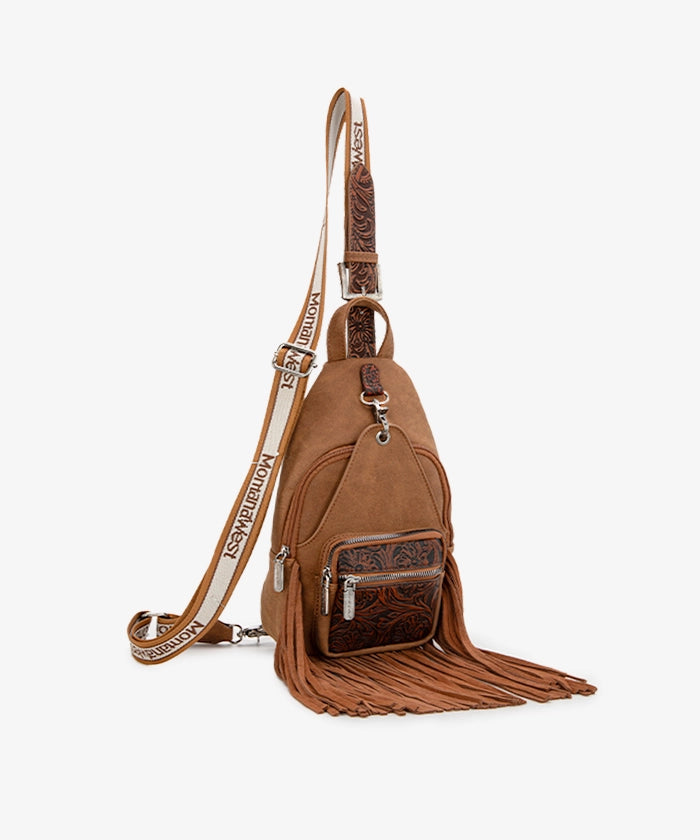 Montana West Fringe Sling Bag - Montana West World