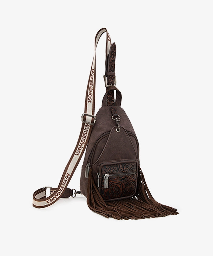 Montana West Fringe Sling Bag - Montana West World