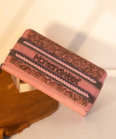 Montana West Embroidered Wallet