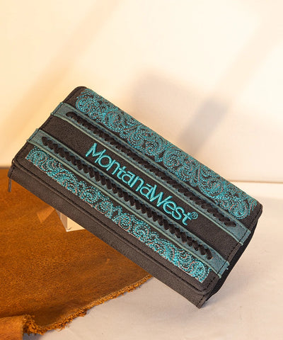 Montana West Embroidered Wallet