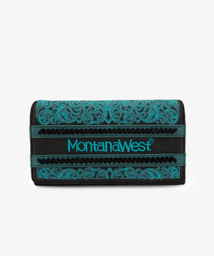 Montana West Embroidered Wallet - Montana West World