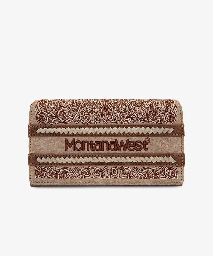 Montana West Embroidered Wallet - Montana West World