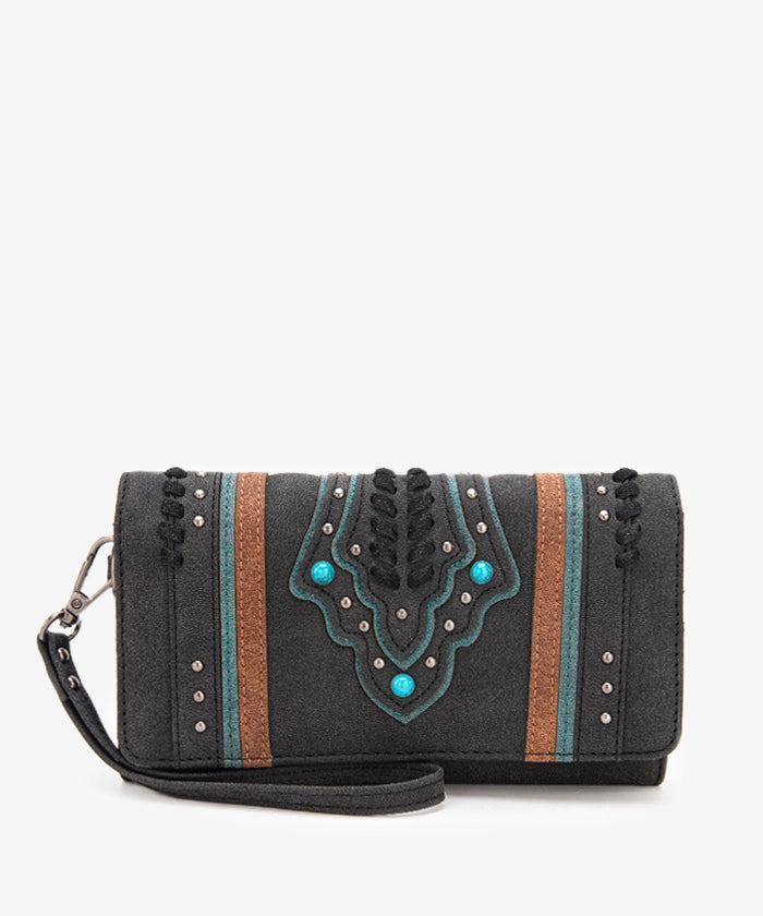 Montana West Whipstitch Wristlet - Montana West World