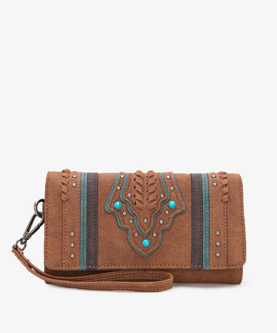 Montana West Whipstitch Wristlet - Montana West World