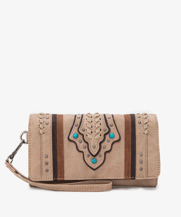 Montana West Whipstitch Wristlet - Montana West World