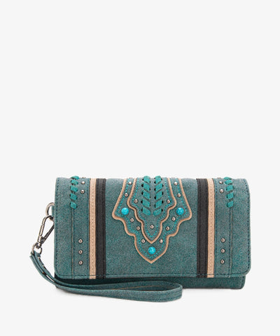 Montana West Whipstitch Wristlet - Montana West World