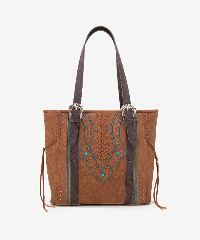 Montana West Whip stitch Concealed Carry Tote - Montana West World