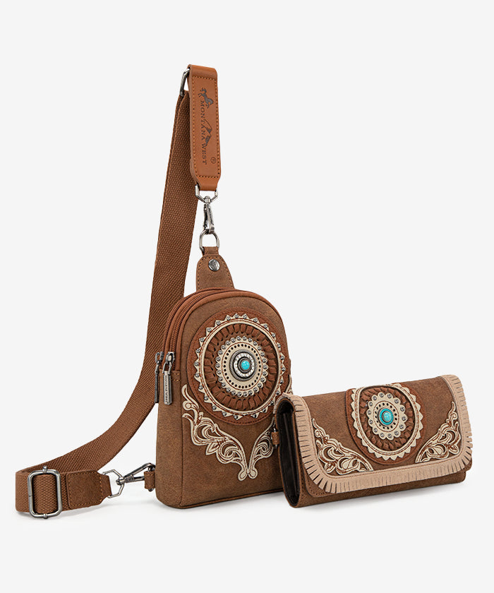 Montana_West_Concho_Cut-out_Sling _Bag_Purse_Brown