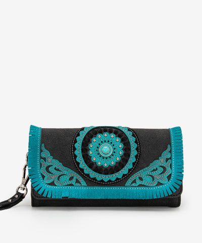 Montana West  Concho Cut-out Wristlet