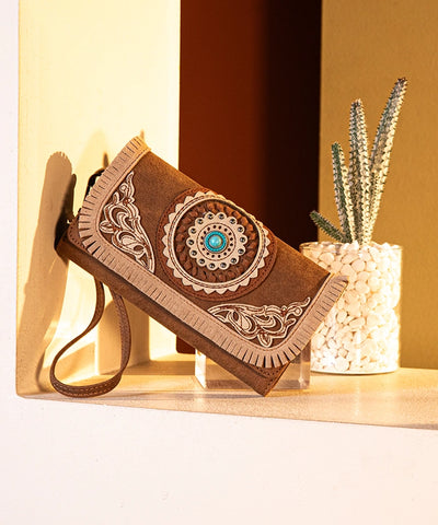 Montana West  Concho Cut-out Wristlet