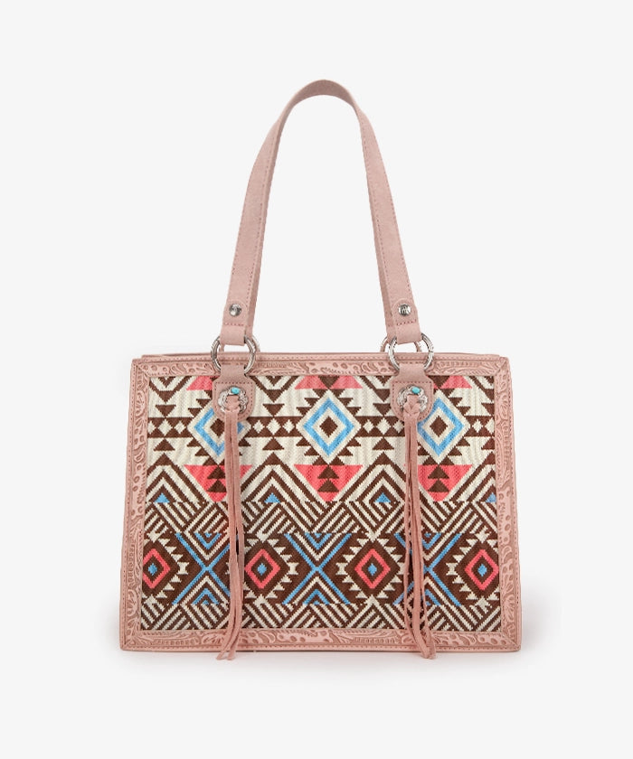 Montana_West_Southwestern_Tooled_Tote_Bag_Pink
