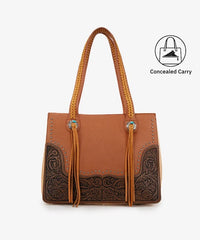 Montana West Tooled Concealed Carry Tote Collection