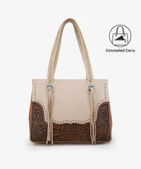 Montana West Tooled Concealed Carry Tote Collection