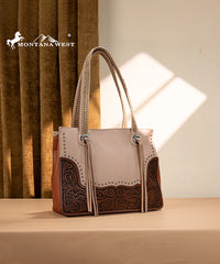 Montana West Tooled Concealed Carry Tote Collection