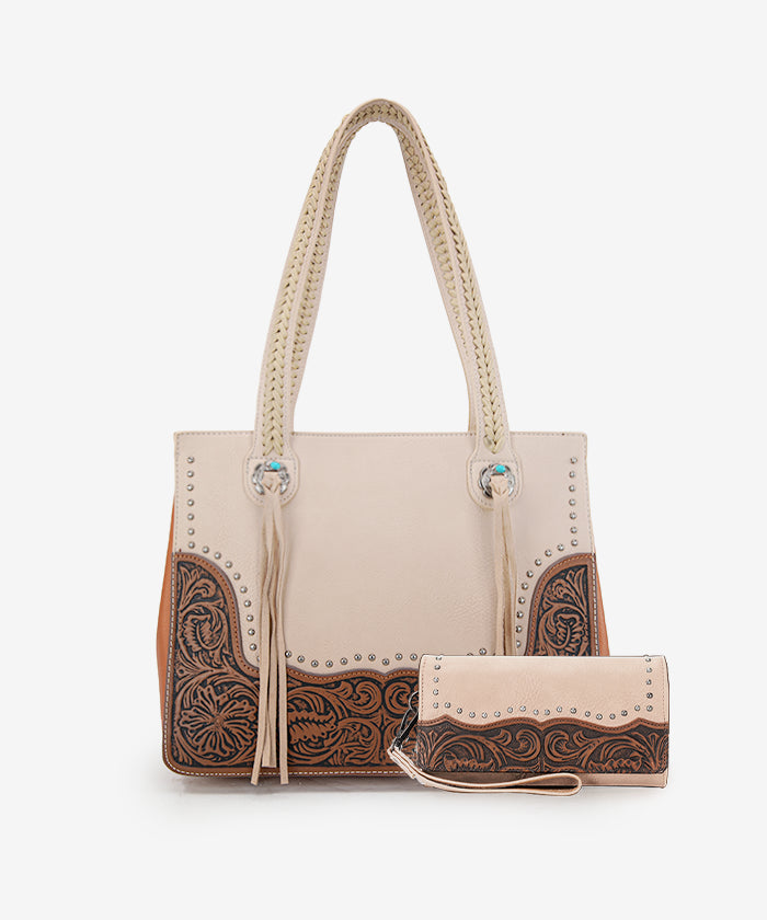 Montana West Tooled Concealed Carry Tote Collection