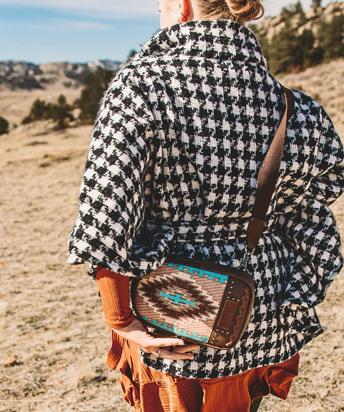 Montana West Aztec Printed Sling Bag